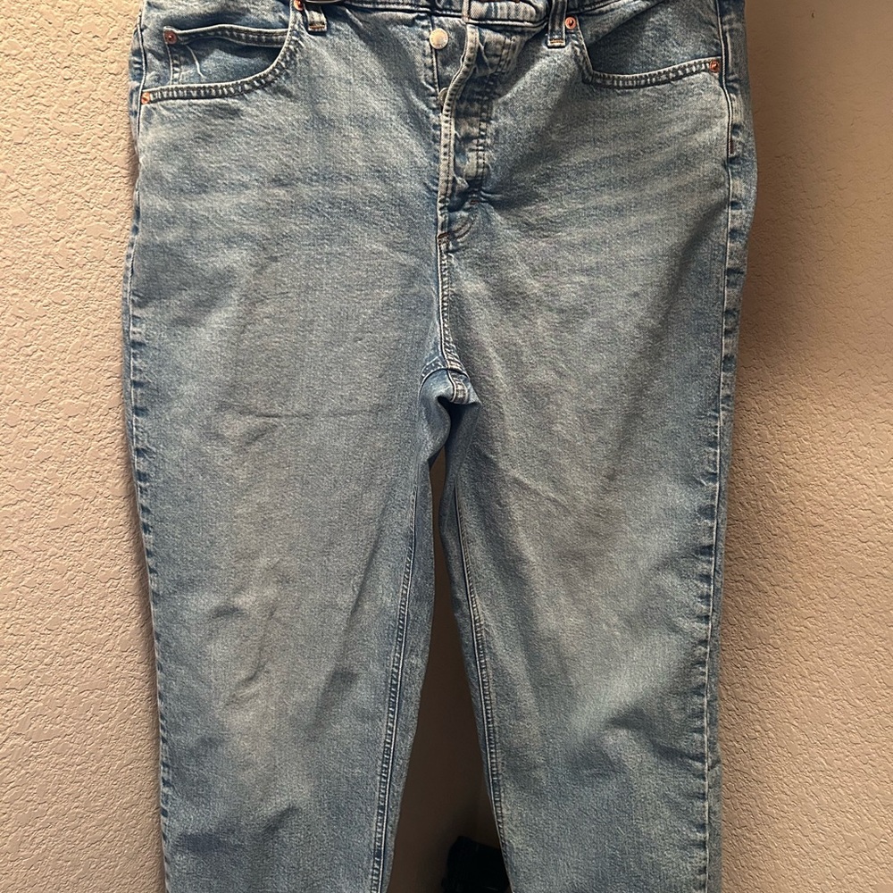 Universal Thread High Rise Light Blue Jeans - Picture 2 of 4